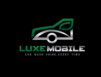 Luxe Mobile Car Wash Shine,Every Time logo design by Suvendu