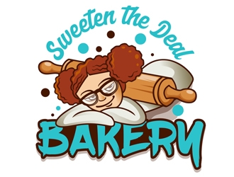 Sweeten the Deal Bakery, LLC  logo design by DreamLogoDesign