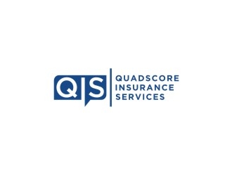 QuadScore Insurance Services logo design by bricton