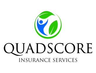 QuadScore Insurance Services logo design by jetzu