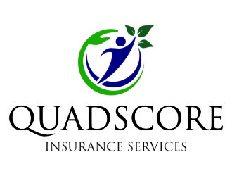 QuadScore Insurance Services logo design by jetzu