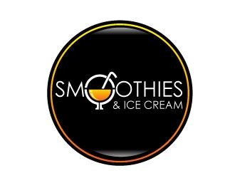 Smoothies & Ice Cream  logo design by uttam