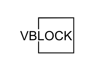 vBlock logo design by Asani Chie