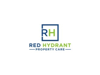 Red Hydrant Property Care logo design by bricton