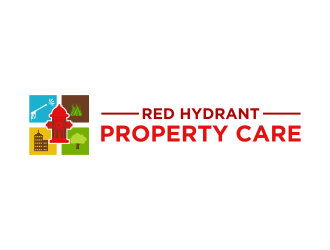 Red Hydrant Property Care logo design by LOVECTOR