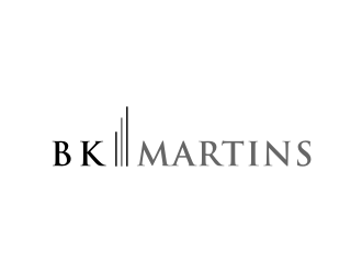 B K Martins logo design by asyqh