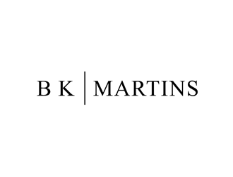 B K Martins logo design by bomie