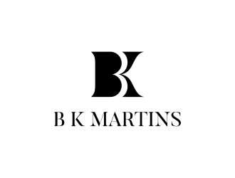 B K Martins logo design by dayco