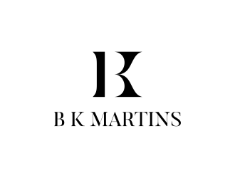 B K Martins logo design by dayco