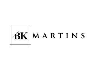 B K Martins logo design by Fear