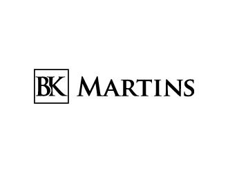 B K Martins logo design by kgcreative