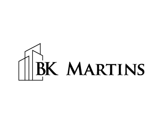 B K Martins logo design by kgcreative