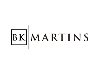 B K Martins logo design by Shina