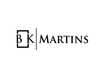 B K Martins logo design by qqdesigns