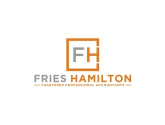 Fries Hamilton Chartered Professional Accountants logo design by bricton