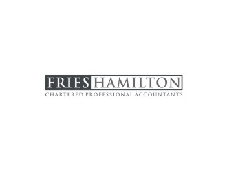 Fries Hamilton Chartered Professional Accountants logo design by bricton