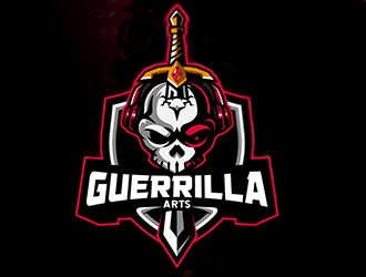 Guerrilla Arts Group or Guerrilla Arts logo design by Optimus