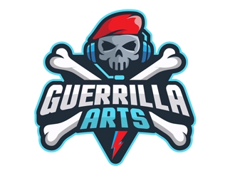 Guerrilla Arts Group or Guerrilla Arts logo design by DreamLogoDesign