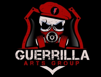 Guerrilla Arts Group or Guerrilla Arts logo design by DreamLogoDesign