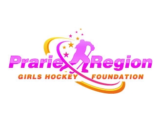 Prarie Region Girls Hockey Foundation logo design by uttam