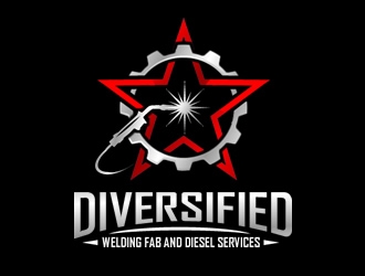 Diversified Welding Fab and Diesel services  logo design by Coolwanz