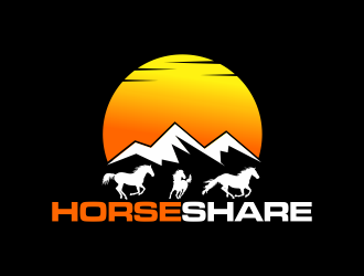 HorseShare logo design by qqdesigns