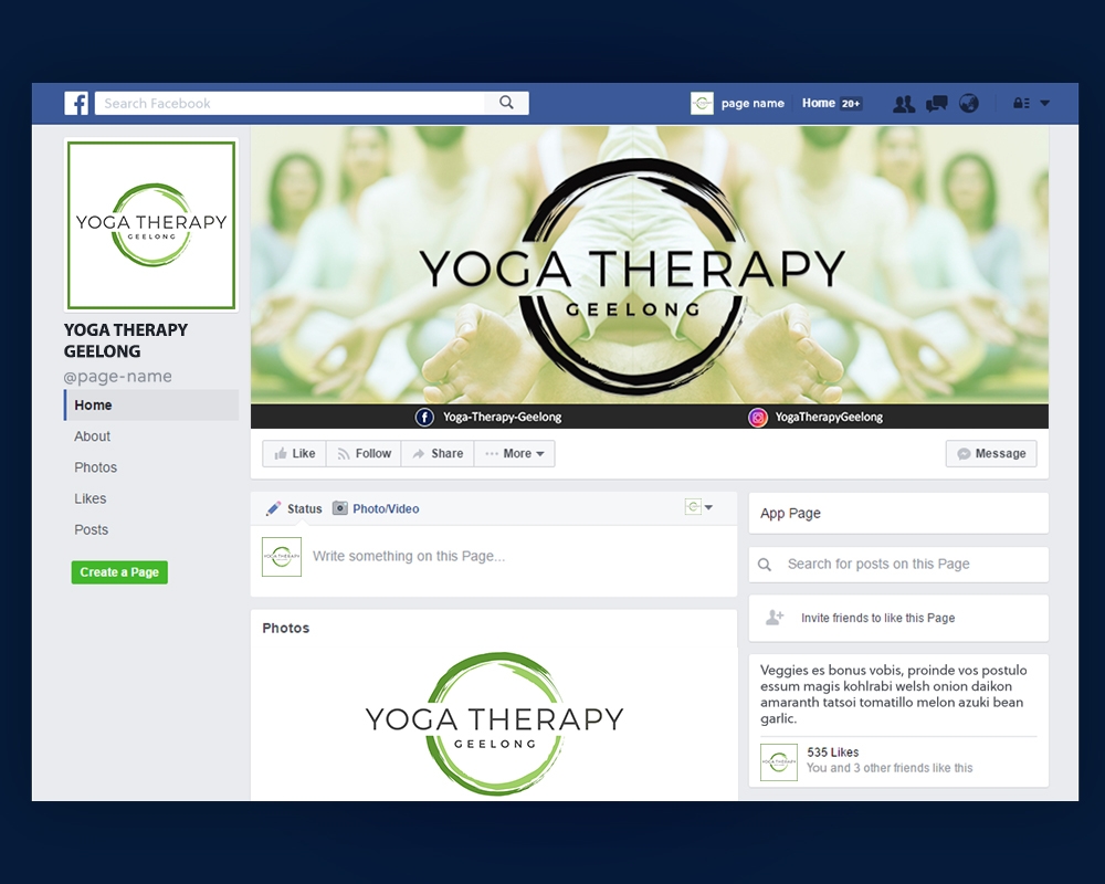 Yoga Therapy Geelong logo design by MastersDesigns