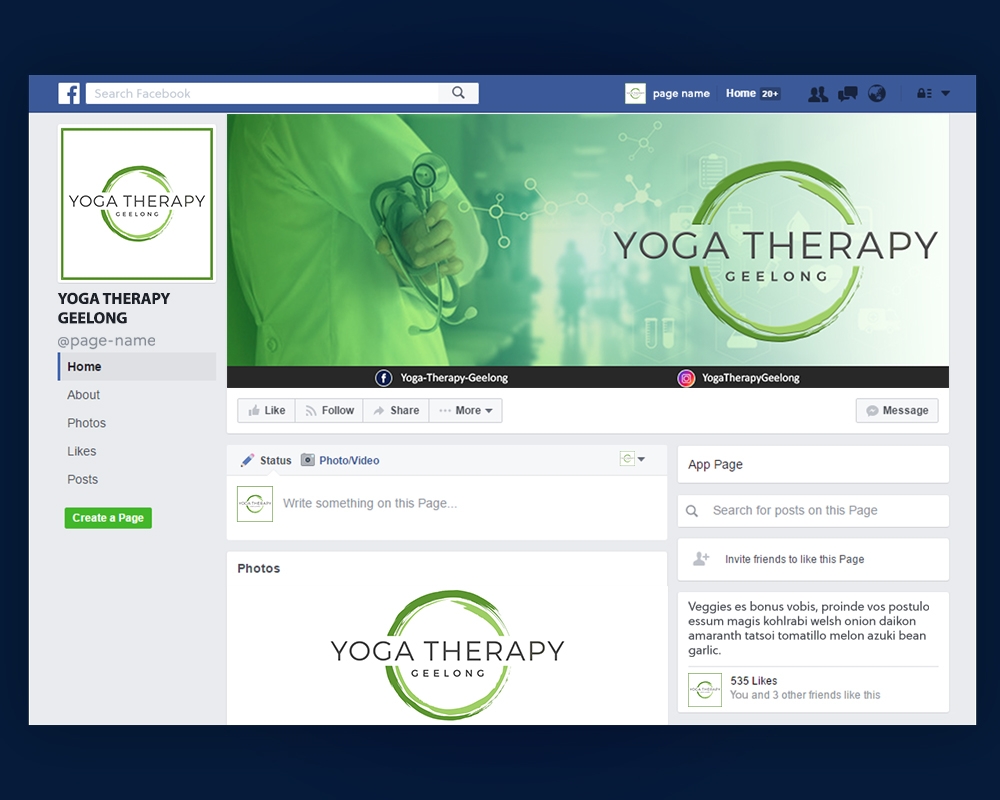 Yoga Therapy Geelong logo design by MastersDesigns