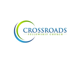 Crossroads Fellowship Church  logo design by usef44