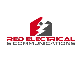 Red Electrical & Communications logo design by sarfaraz