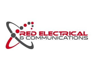 Red Electrical & Communications logo design by sarfaraz
