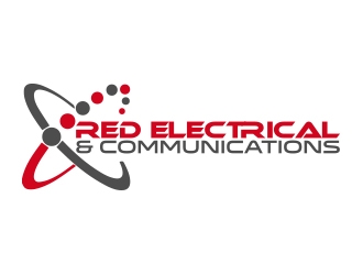Red Electrical & Communications logo design by sarfaraz