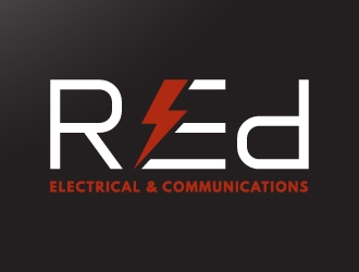 Red Electrical & Communications logo design by imsaif