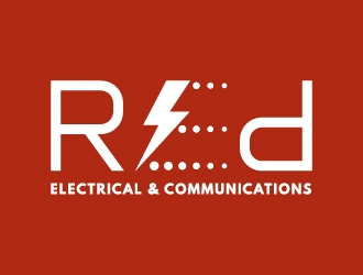 Red Electrical & Communications logo design by imsaif