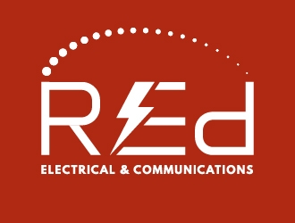 Red Electrical & Communications logo design by imsaif