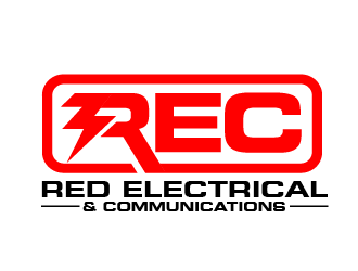 Red Electrical & Communications logo design by THOR_