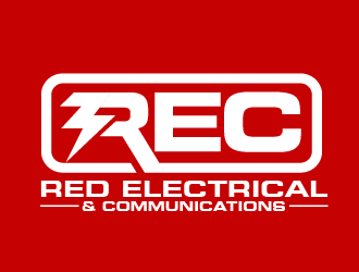 Red Electrical & Communications logo design by THOR_