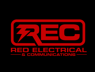 Red Electrical & Communications logo design by THOR_