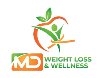 MD Weight Loss & Wellness logo design by jaize