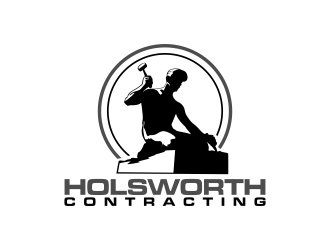 Holsworth Contracting logo design by togos