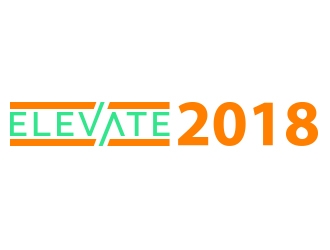 Elevate 2018 logo design by aqibahmed