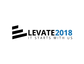 Elevate 2018 logo design by Erasedink