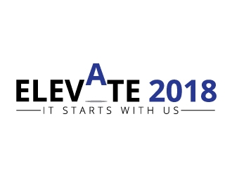 Elevate 2018 logo design by Erasedink
