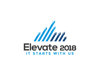Elevate 2018 logo design by senandung
