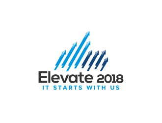 Elevate 2018 logo design by senandung