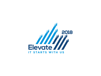 Elevate 2018 logo design by senandung