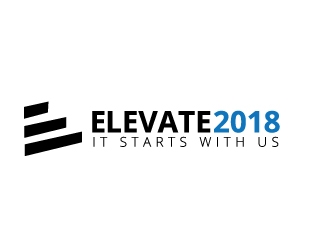 Elevate 2018 logo design by Erasedink