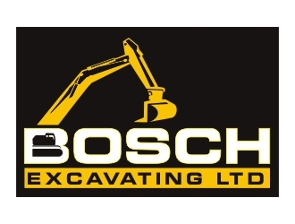 Bosch Excavating Ltd logo design by crearts