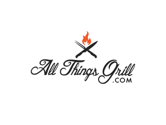www.allthingsgrill.com logo design by Rachel