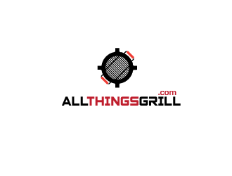 www.allthingsgrill.com logo design by Rachel